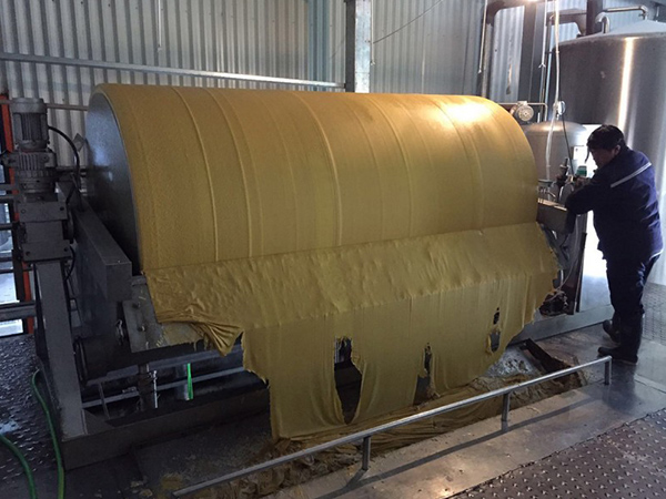 Juice vacuüm trommelfilter Juice vacuüm trommelfilter