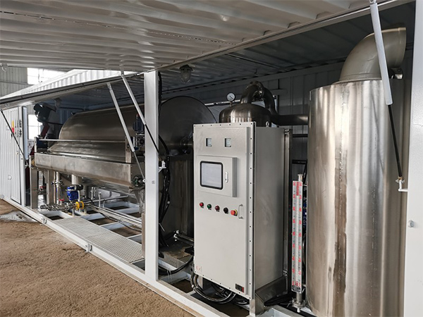 Petroleum afvalwater vacuüm trommel filter