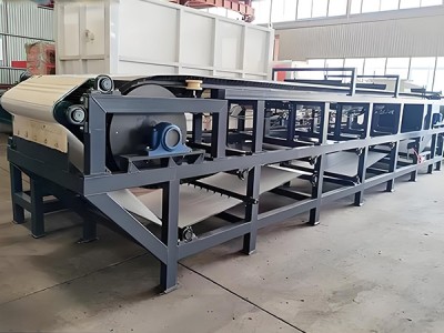 Vacuüm belt filter pers