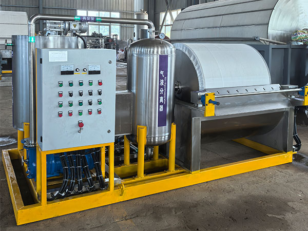 Vacuum roterende trommelfilter
