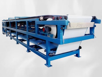 Mobiele vacuümbandfilter