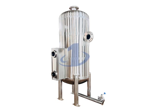 Luchtvloeistofseparator voor roterend trommelfilter